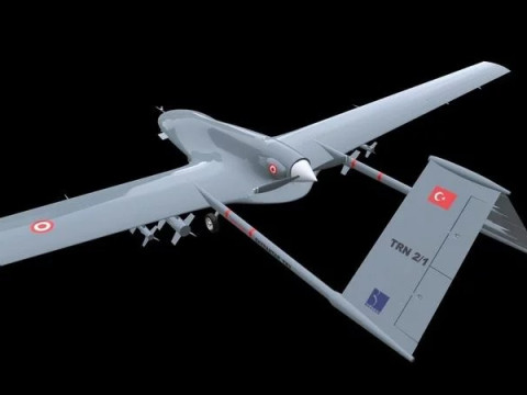 Bayraktar TB2 UAV Modello 3D