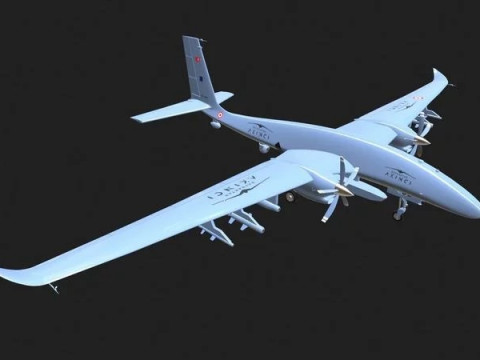 AKINCI UAV 3D Модель