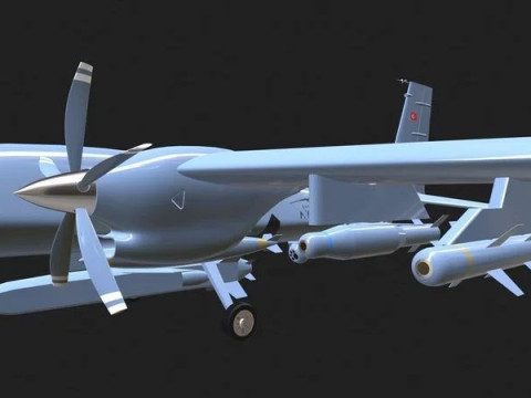 AKINCI UAV 3D Модель
