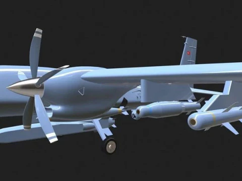 AKINCI UAV 3D Model