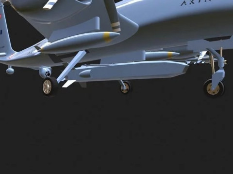 AKINCI UAV 3D Модель