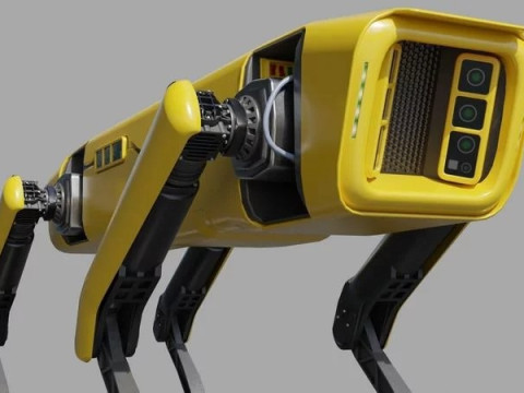 Robot Dog Modelo 3D