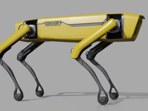 Robot Dog 3D Model