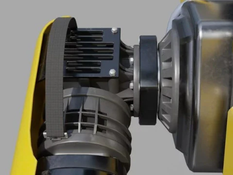 Robot Dog 3D Model