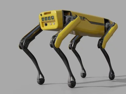 Robot Dog 3D Model