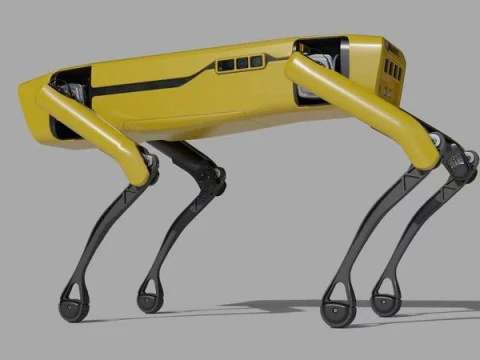 Robot Dog 3D Model