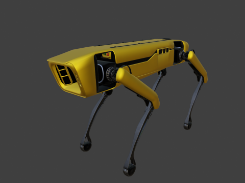 Robot Dog Modello 3D