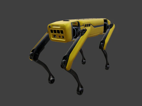 Robot Dog 3D Model