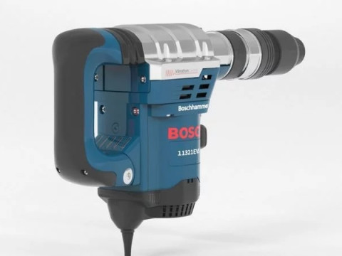 BOSCH 11321EVS Demolition Hammer 3D 模型