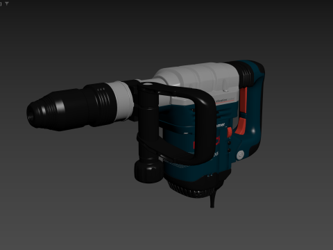 BOSCH 11321EVS Demolition Hammer 3D 模型