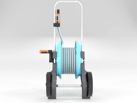 GARDENA 18513-20 Hose Reel Trolley CleverRoll Model 3D