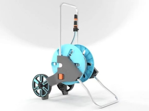 GARDENA 18513-20 Hose Reel Trolley CleverRoll Model 3D