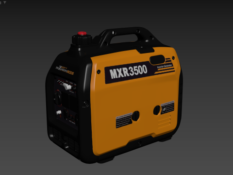 Generator Petrol 3D मॉडल