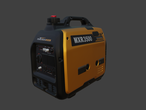 Generator Petrol 3D मॉडल