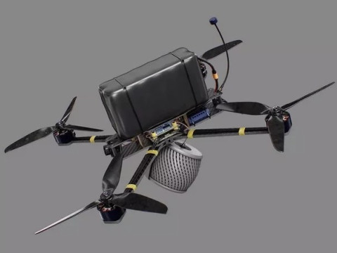 FPV Drone 7 Inches Modelo 3D