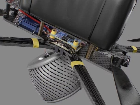 FPV Drone 7 Inches Modelo 3D