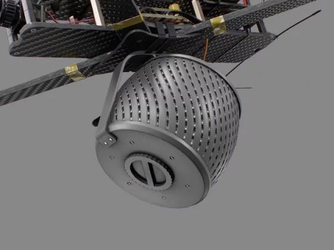 FPV Drone 7 Inches Modelo 3D