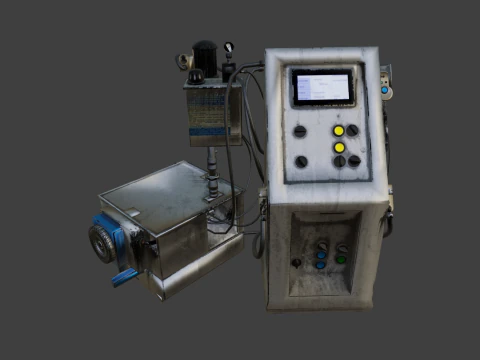 Industrial Computer 3D Model