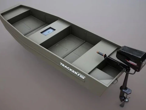 낚시 보트 3D 모델