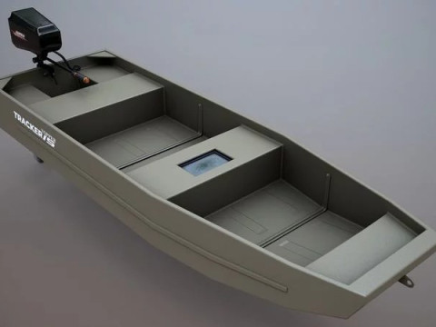 Fishing Boat 3D Model