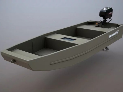 Fishing Boat 3D Model