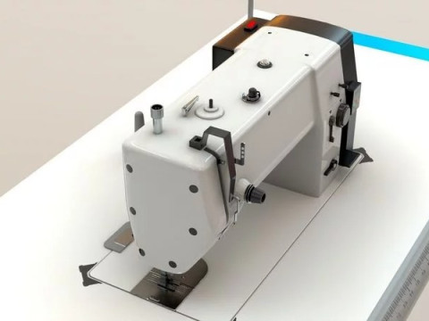 Sewing Machine Industrial 3D Model
