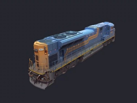 EMD-SD70ACe Locomotion Modelo 3D