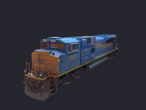 EMD-SD70ACe Locomotion Modelo 3D