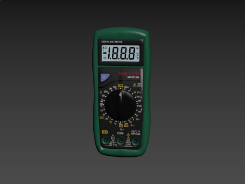 Multimeter Model 3D