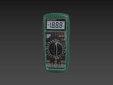 Multimeter Model 3D