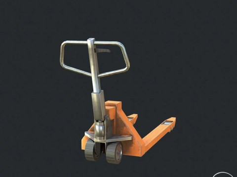 Hand Pallet Truck Transpalet 3D Model