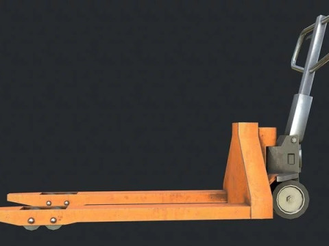 Hand Pallet Truck Transpalet 3D Model