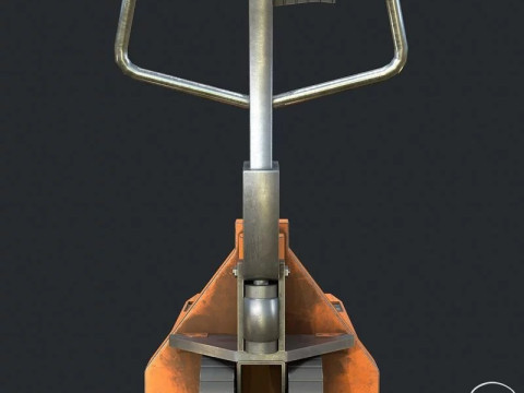 Hand Pallet Truck Transpalet 3D Model