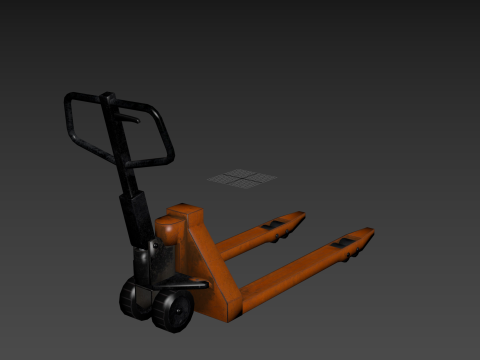Hand Pallet Truck Transpalet 3D Model