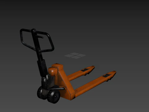 Hand Pallet Truck Transpalet 3D Model