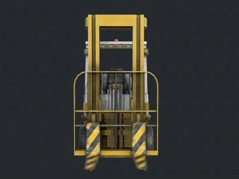 Forklift Industrial Truck 3D Model