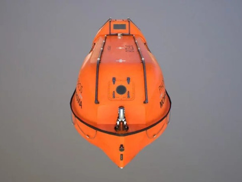 Lifeboat Type JYN85 3D Модель
