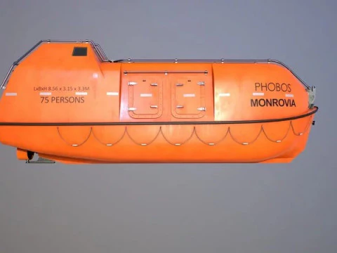 Lifeboat Type JYN85 3D Model