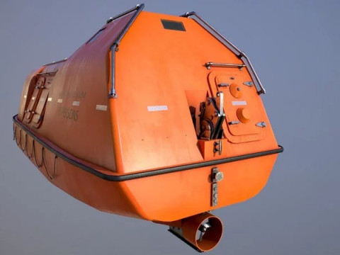 Lifeboat Type JYN85 3D Модель