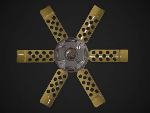 Anti-personnel fragmentation mine PON-2 with circular effect 3D 模型