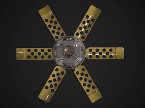 Anti-personnel fragmentation mine PON-2 with circular effect 3D Model