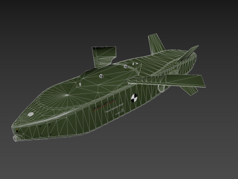 Taurus cruise missile 3D 模型