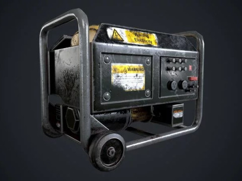 Electric Generator Model 3D