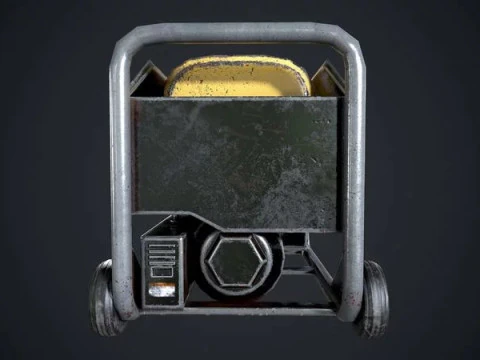 Electric Generator 3D Model