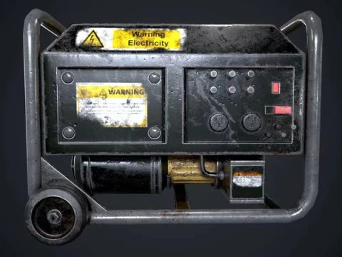 Electric Generator 3D Model