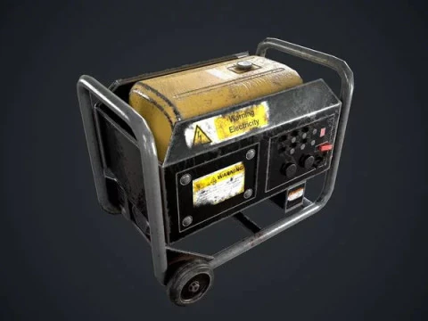 Electric Generator 3D Model
