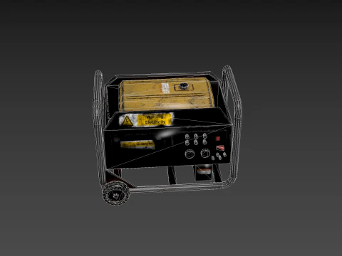 Electric Generator 3D Model