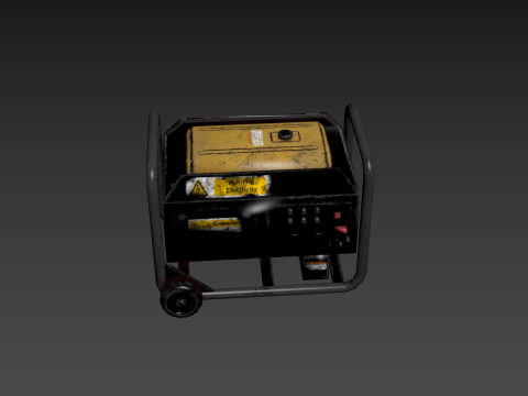 Electric Generator Modèle 3D
