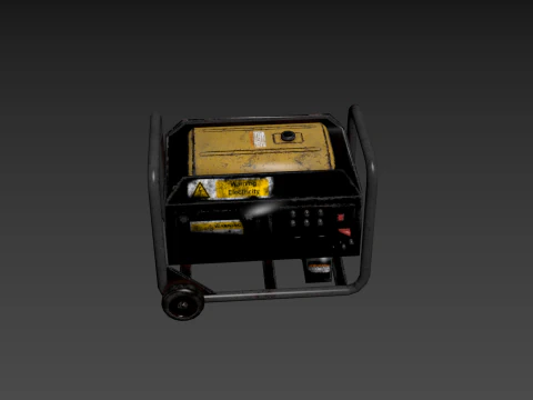 Electric Generator 3D Model