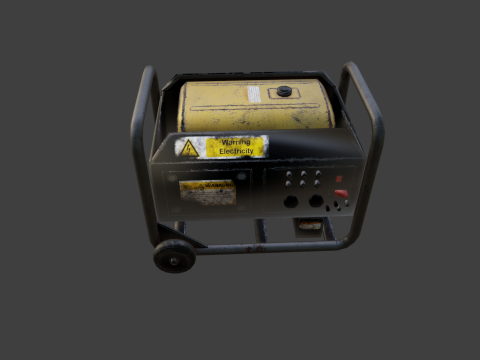 Electric Generator Modèle 3D
